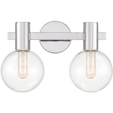 Wright 2 Light Vanity Light by Savoy House - 8-3076-2