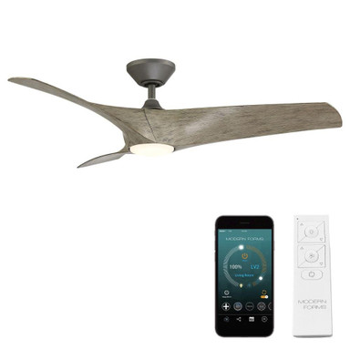 Zephyr 62 Inch  3 Blade Ceiling Fan with Light Kit by Modern Forms - FR-W2006-62L