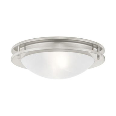 Ariel 2 Light 13 Inch Wide Flush Mount by Livex - 7058