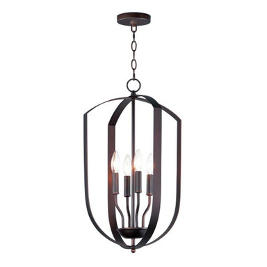 Provident 4 Light Small Chandelier by Maxim 10034SN - 10034