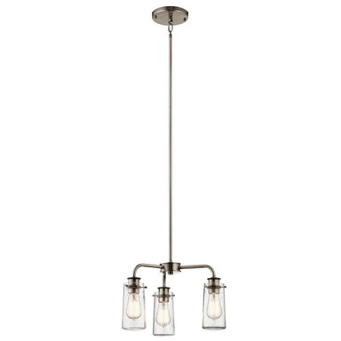 Braelyn 3 Light Small Chandelier by Kichler - 43057