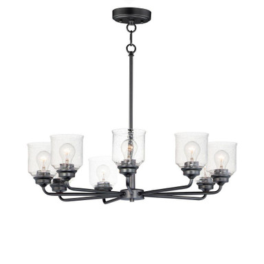 Acadia 8 Light Large Chandelier by Maxim 12268CDSN - 12268CD