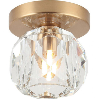 Rosa 1 Light 4 Inch Wide Flush Mount by Matteo - X61401