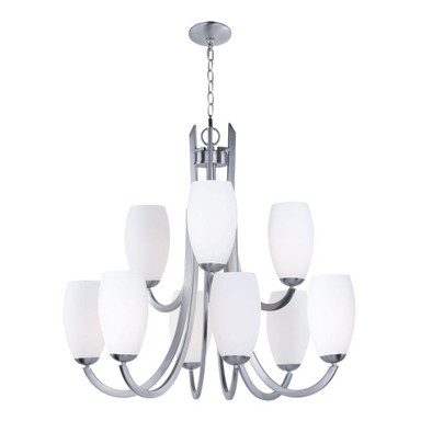 Taylor 9 Light Large 2 Tier Chandelier by Maxim - 21657SW