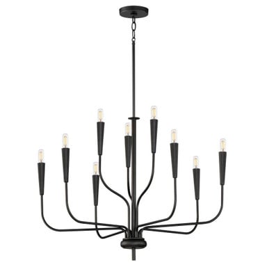 Vela 9 Light Large Chandelier by Maxim - 24819