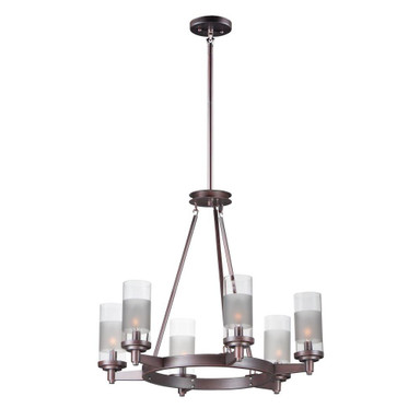 Crescendo 6 Light Medium Chandelier by Maxim - 26326