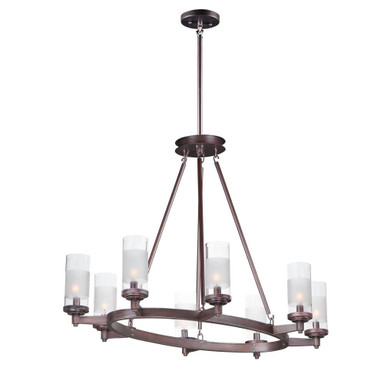 Crescendo 8 Light Medium Chandelier by Maxim - 26328