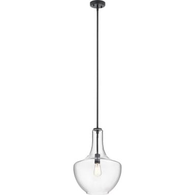 Everly 1 Light Medium Pendant 19.75 Inch Tall by Kichler - 42046