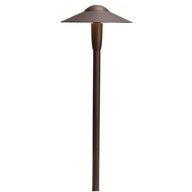 4.3W 3 LED Dome Path Light 22 x 8.25 inches by Kichler  - 15810