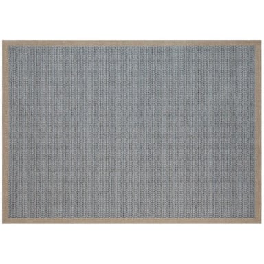 North Shore Sky Blue Outdoor Rug 63 x 88 Inches by Treasure Garden - RG-097-365