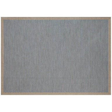 North Shore Sky Blue Outdoor Rug 63 x 88 Inches by Treasure Garden - RG-097-365