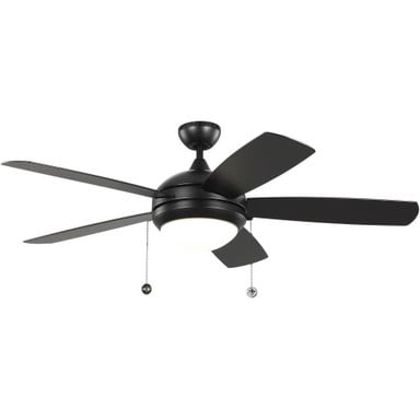 Discus Outdoor 5 Blade Ceiling Fan with Light Kit 52 Inch W by Generation - 5DIW52D