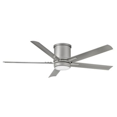 Vail Flush 5 Blade Ceiling Fan with Light Kit 52 Inch Wide by Hinkley  - 902552F