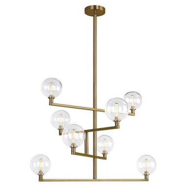 Sean Lavin 8 Light Large Chandelier by VC Modern 700GMBCS-LED927 - 700GMB