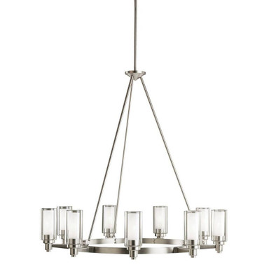 Circolo 9 Light Oversized Chandelier by Kichler - 2346