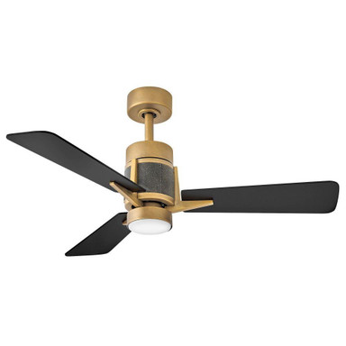 Atticus 3 Blade Ceiling Fan with Light Kit 42 Inches Wide by Hinkley  - 906242-LDD