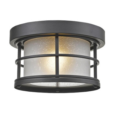 Exterior Additions One Light 10 Inch Wide Outdoor Flush Mount by Z-Lite - 556F