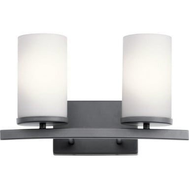 Crosby 2 Light Vanity Light by Kichler - 45496