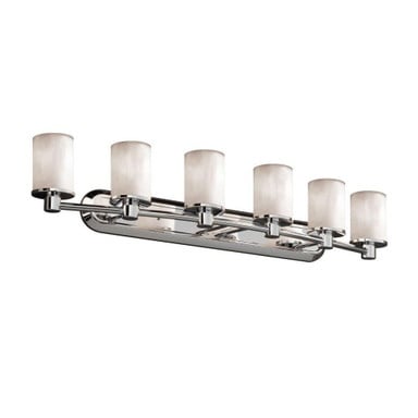 Clouds Rondo 6 Light Vanity Light by Justice Design - CLD-8516-10