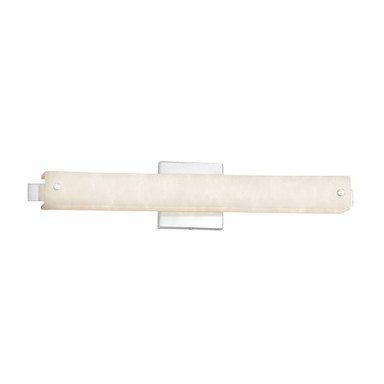 Clouds Edge 1 Light Linear Vanity Light by Justice Design - CLD-8681