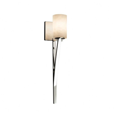 Clouds Sabre 1 Light Wall Sconce by Justice Design - CLD-8791-10