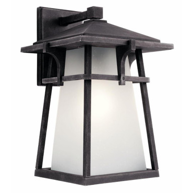 Beckett 1 Light Outdoor Wall Lantern 14.5 Inch Tall by Kichler - 49722