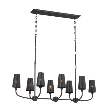 Adeena 8 Light Medium Linear Chandelier by Kichler - 52510