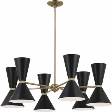 Phix 12 Light Oversized Chandelier by Kichler - 52566