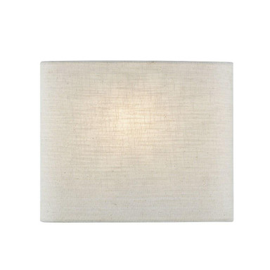 Textile 1 Light ADA Wide Oval Wall Sconce by Justice Design - FAB-8855