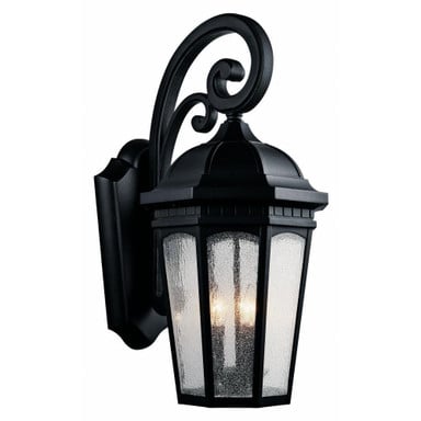 Courtyard 3 Light Outdoor Wall Lantern 26.5 Inch Tall by Kichler - 9035
