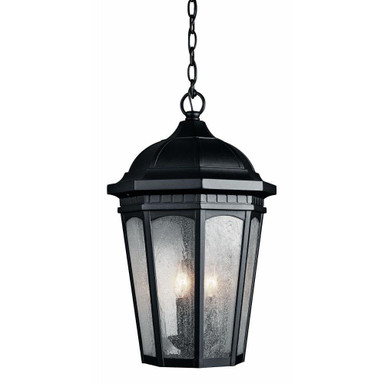 Courtyard 3 Light Mini Outdoor Hanging Pendant by Kichler - 9539