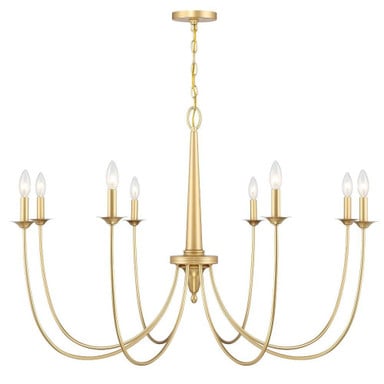 Stonecrest 8 Light Oversized Chandelier by Savoy House - 1-1202-8