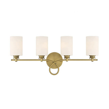 Woodbury 4 Light Vanity Light by Savoy House - 8-530-4