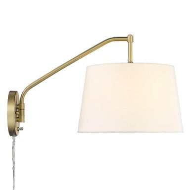 Ryleigh 1 Light Wall Sconce by Golden - 3694-A1W