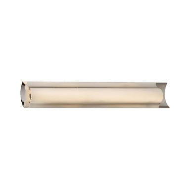 Fusion Lineate 23W LED Opal Glass Linear Vanity Light by Justice Design - FSN-8635-OPAL