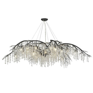 Autumn Twilight 24 Light Oversized Chandelier by Golden - 9903-24