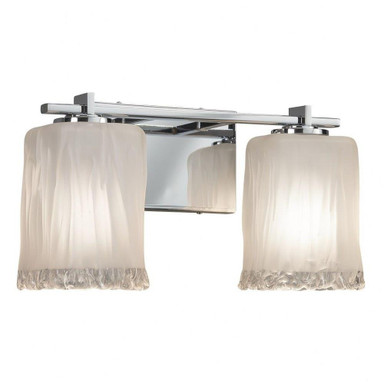 Veneto Luce Era 2 Light Square Wtfr Wall Sconce by Justice Design - GLA-8442-26-WTFR