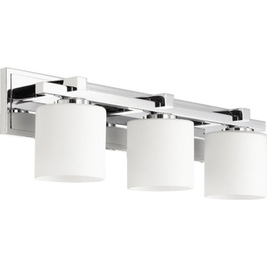 3 Light Cylinder Vanity Light 24 Inch Wide by Quorum - 5369-3