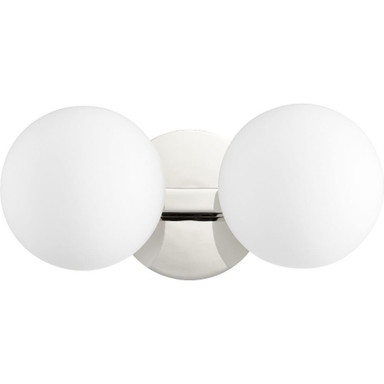 2 Light Vanity Light 14 Inch Wide by Quorum - 539-2