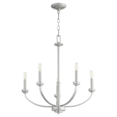 Reyes 5 Light Medium Chandelier by Quorum 6160-5-80 - 6160-5