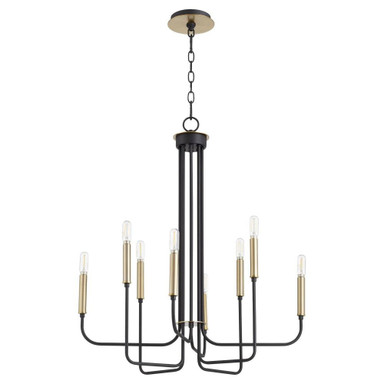 Hope 8 Light Medium Chandelier by Quorum - 630-8