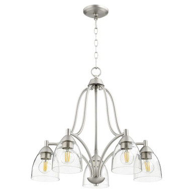 Barkley 5 Light Medium Chandelier by Quorum 6369-5