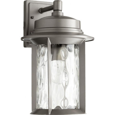 Charter 1 Light Outdoor Wall Lantern 15.5 Inch Tall by Quorum - 7246-9
