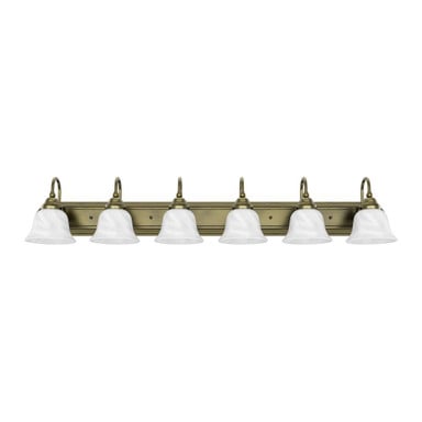 Belmont 6 Light Vanity Light by Livex - 1006