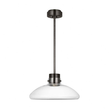 Morgan 18.5W 1 LED Pendant 16 Inch Wide by Visual Comfort Modern - AKPD594