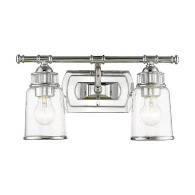 Lawrenceville 2 Light Vanity Light by Livex - 10512