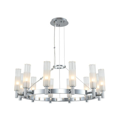 Lorne 12 Light Large Chandelier by Kalco - 509671
