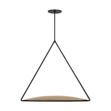 Cymbal 27W 1 LED Light Large Pendant by Visual Comfort Modern - PBPD35127/NB