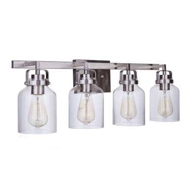 Foxwood 4 Light Vanity Light by Craftmade - 53604