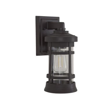 Resilience 1 Light Outdoor Wall Lantern 13 Inch Tall by Craftmade - ZA2304-C